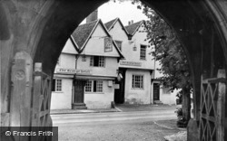 A Peep Through The Lych Gate c.1955, Dorchester