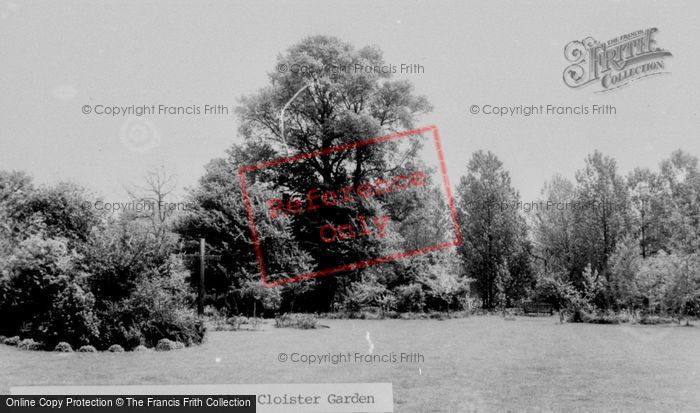 Photo of Dorchester, Abbey Cloister Garden c.1960