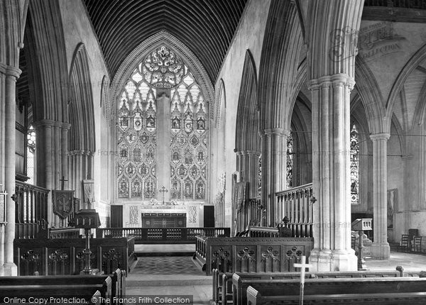 Photo of Dorchester, Abbey, East Window 1924