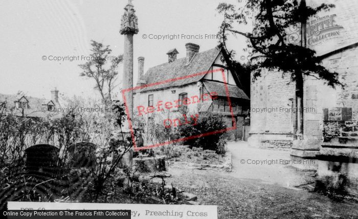 Photo of Dorchester, Abbey Preaching Cross c.1960