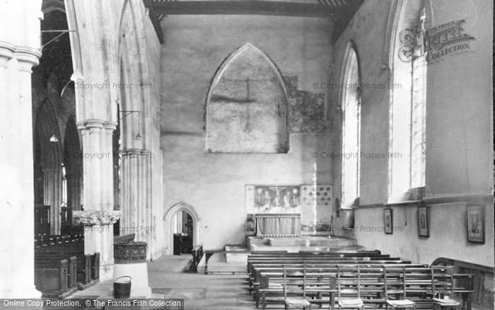 Photo of Dorchester, Abbey, The South Aisle c.1955
