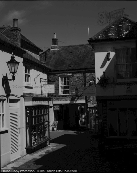 Photo of Dorchester, Antelope Walk Shopping Arcade 2004