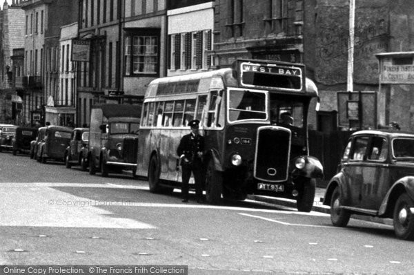 Photo of Dorchester, Bus c.1955