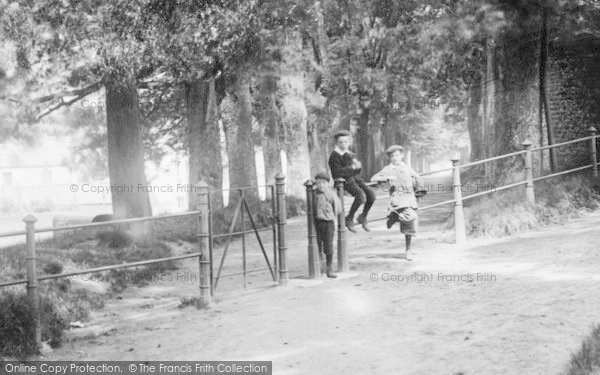 Photo of Dorchester, Colliton Walk, Boys 1898