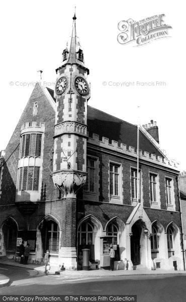 Photo of Dorchester, Corn Exchange And Town Hall c.1965