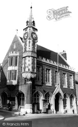 Corn Exchange And Town Hall c.1965, Dorchester