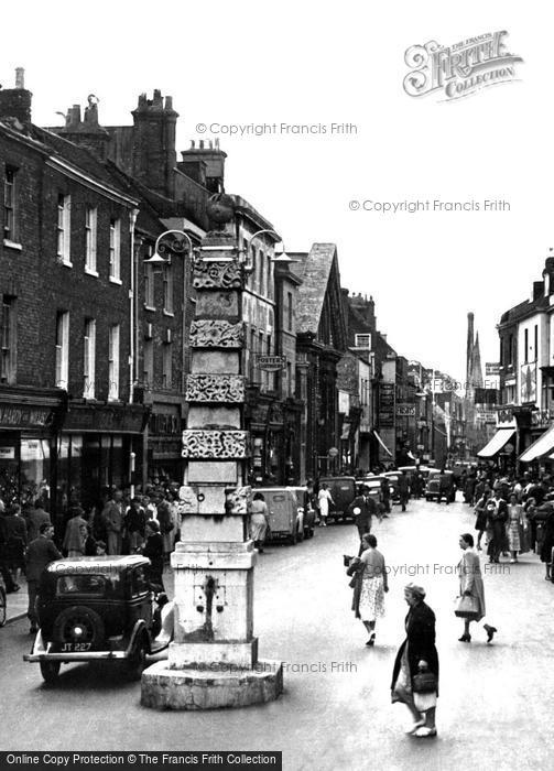 Photo of Dorchester, Cornhill c.1950