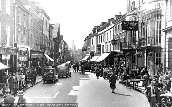 Photo of Dorchester, Cornhill c.1950