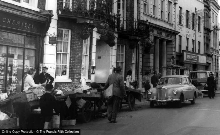 Photo of Dorchester, Cornhill c.1965