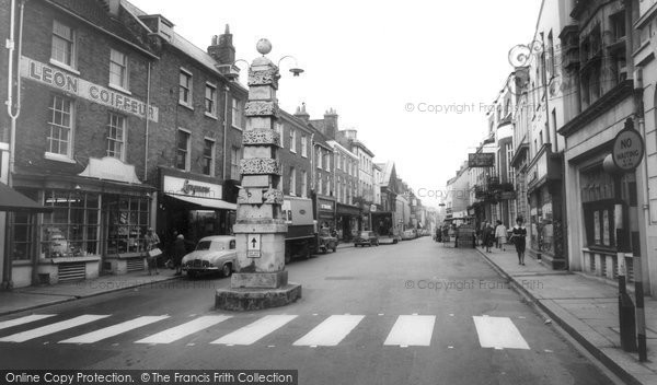 Photo of Dorchester, Cornhill c.1965