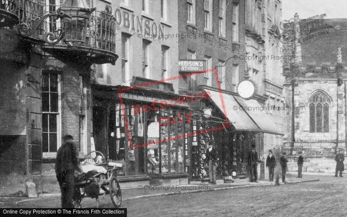 Photo of Dorchester, Cornhill, Shops 1903