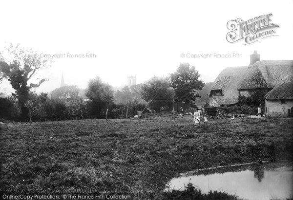 Photo of Dorchester, Farm Cottages 1894