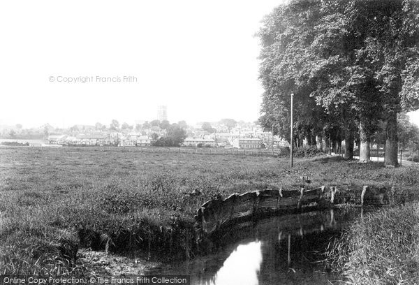 Photo of Dorchester, From The Fields 1891