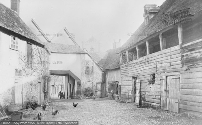 Photo of Dorchester, George Inn Yard c.1890