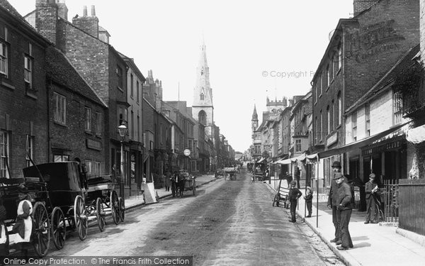 Photo of Dorchester, High East Street 1891