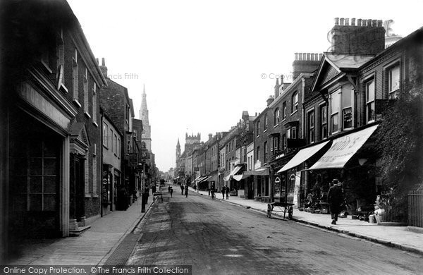 Photo of Dorchester, High East Street 1913