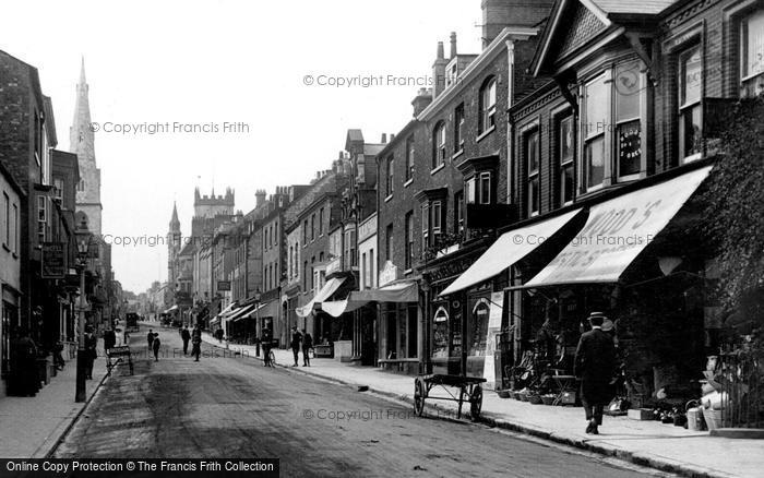 Photo of Dorchester, High East Street 1913