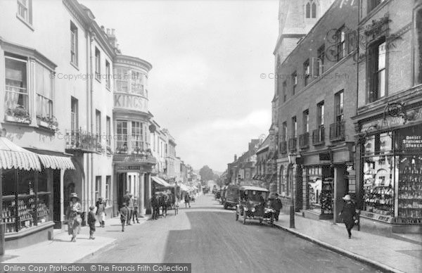 Photo of Dorchester, High East Street c.1917