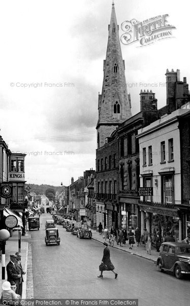 Photo of Dorchester, High East Street c.1950