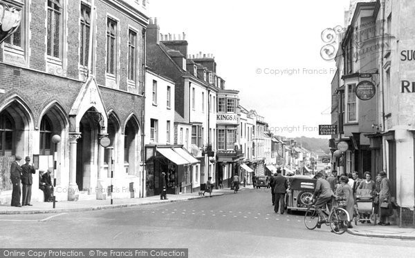 Photo of Dorchester, High East Street c.1950