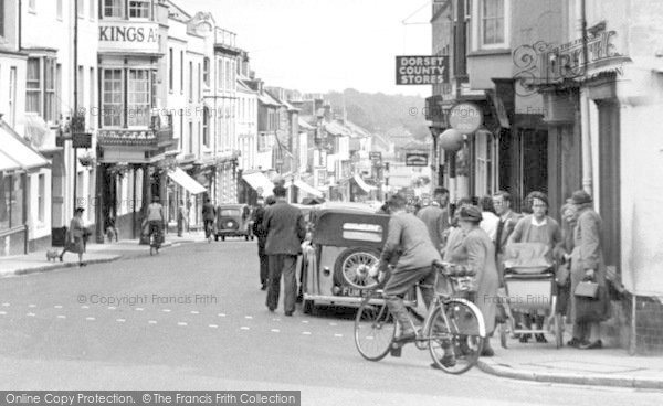 Photo of Dorchester, High East Street c.1950
