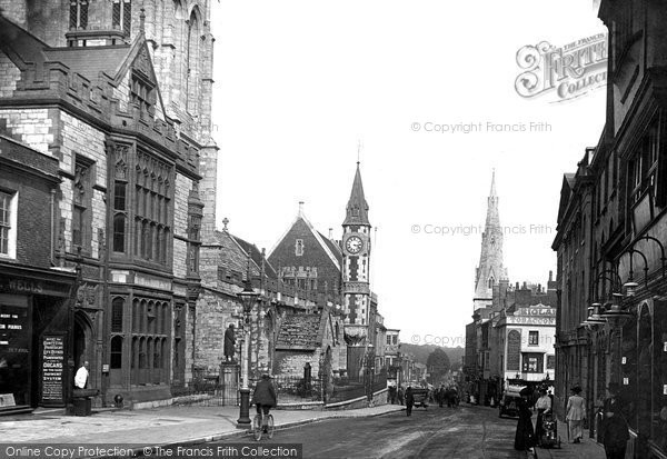 Photo of Dorchester, High West Street 1913