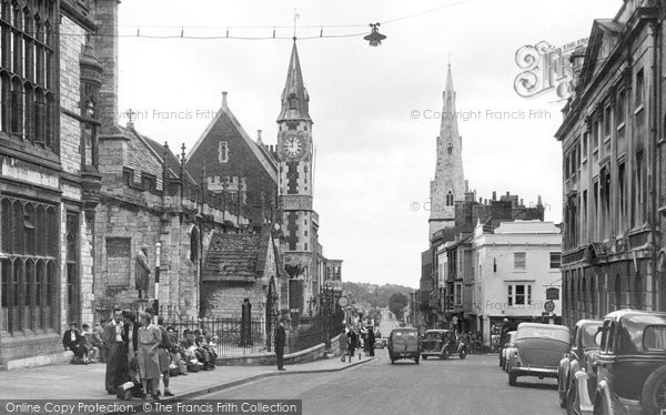 Photo of Dorchester, High West Street c.1950