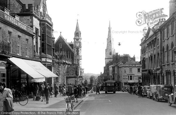 Photo of Dorchester, High West Street c.1950