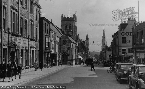 Photo of Dorchester, High West Street c.1950