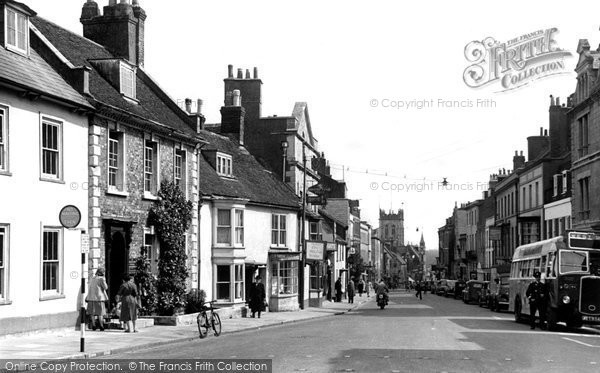 Photo of Dorchester, High West Street c.1950