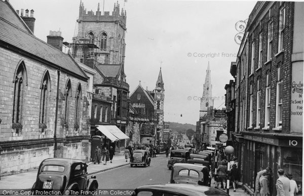 Photo of Dorchester, High West Street c.1950