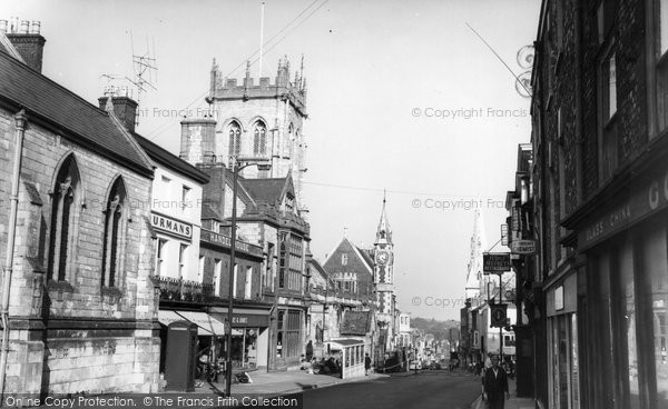 Photo of Dorchester, High West Street c.1965