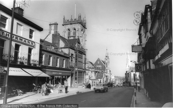 Photo of Dorchester, High West Street c.1965