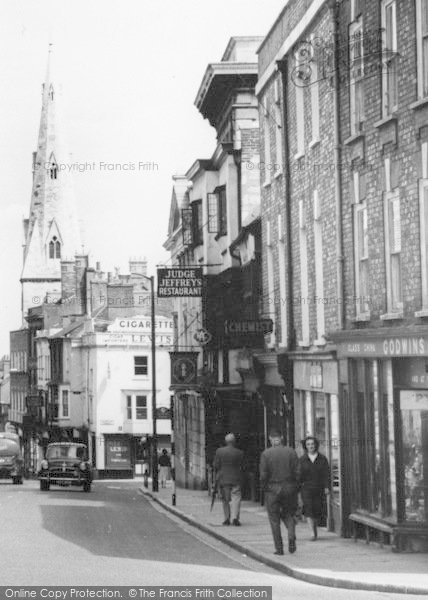 Photo of Dorchester, High West Street, Shops And Restaurant c.1960