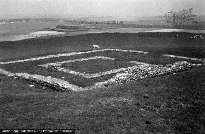 Photo of Dorchester, Maiden Castle c.1955