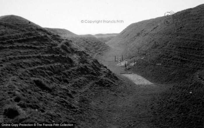 Photo of Dorchester, Maiden Castle c.1955