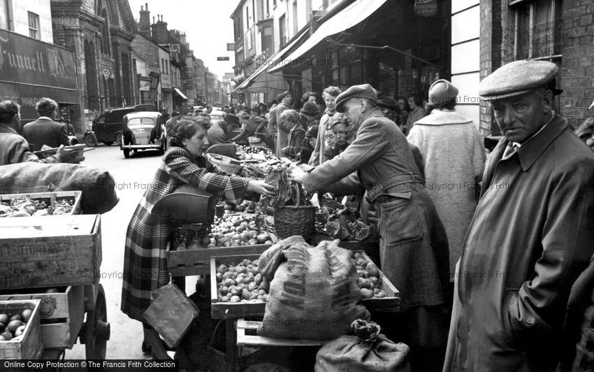 Dorchester, Market Day 1955