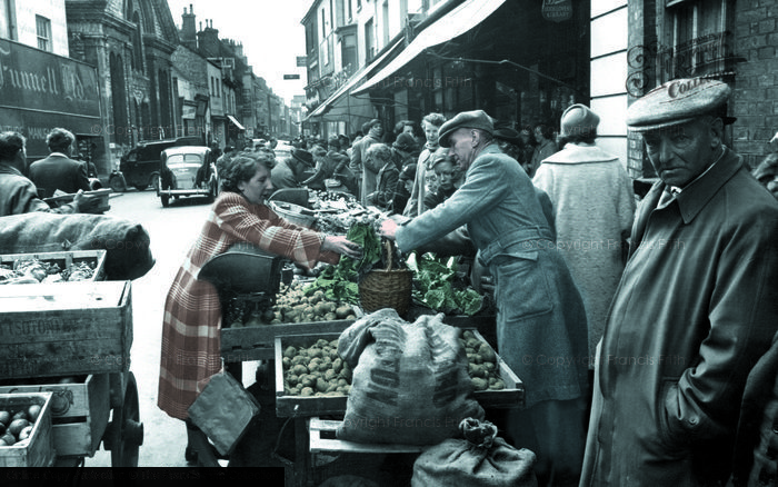 Photo of Dorchester, Market Day 1955