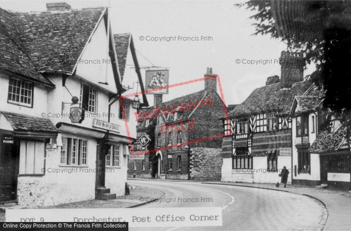 Photo of Dorchester, Post Office Corner c.1950