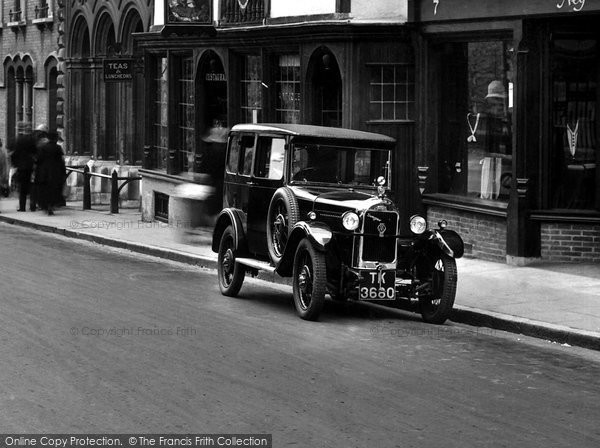 Photo of Dorchester, Singer Junior Car 1930