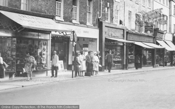 Photo of Dorchester, South Street, Shops c.1965