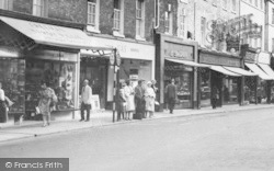 South Street, Shops c.1965, Dorchester