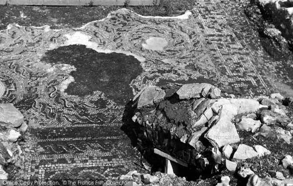 Photo of Dorchester, Tesselated Pavement, Roman Excavations 1939