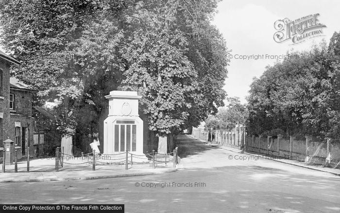 Photo of Dorchester, The Cenotaph 1922
