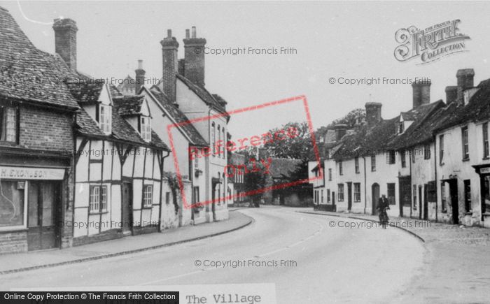 Photo of Dorchester, The Village c.1950