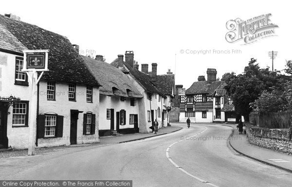 Photo of Dorchester, The Village c.1955