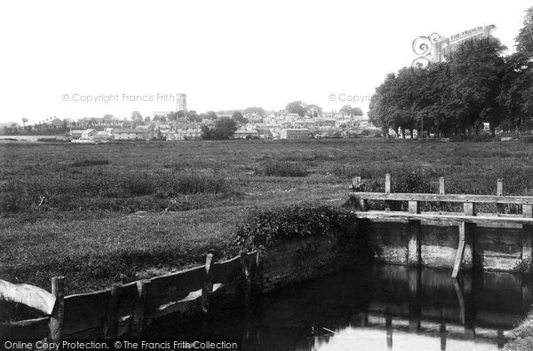 Photo of Dorchester, The Water Meadows 1891