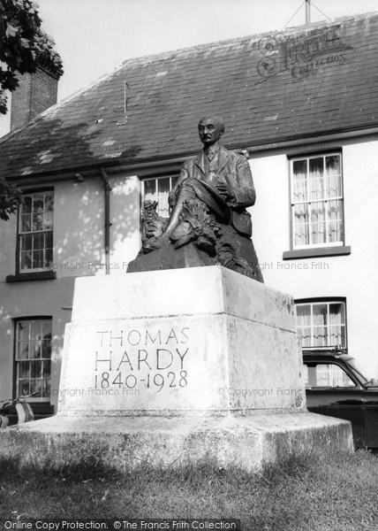 Photo of Dorchester, Thomas Hardy Memorial c.1965