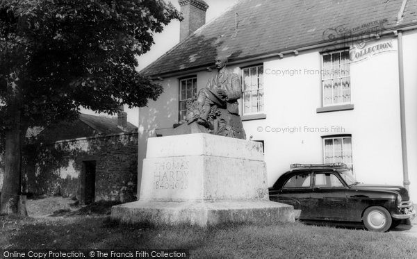 Photo of Dorchester, Thomas Hardy Memorial c.1965