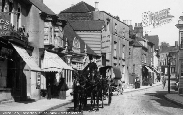 Photo of Dorking, Carriage In West Street 1903